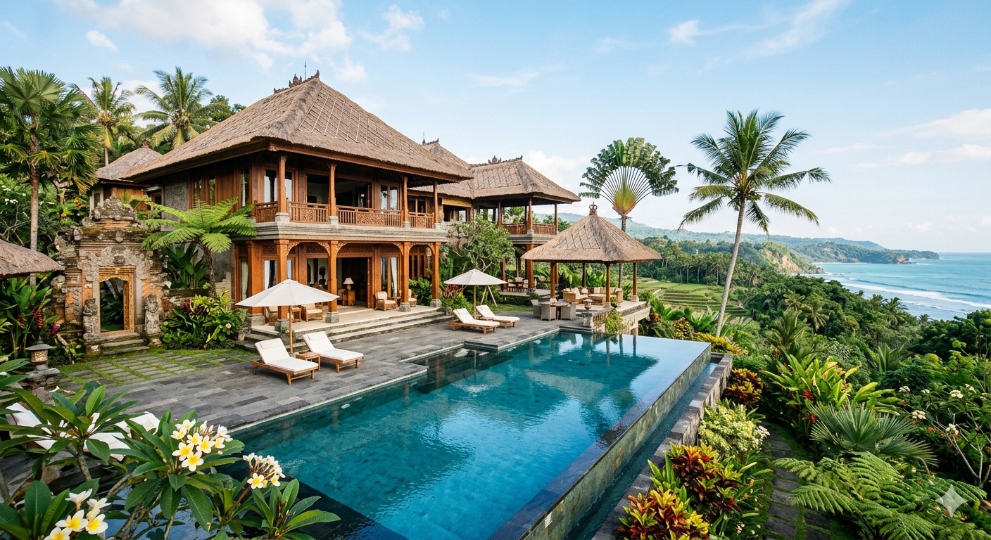 Finca tropical en Bali
