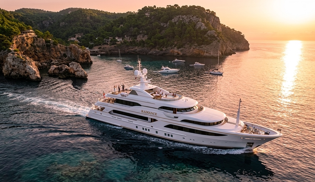 Yate de lujo en Mallorca